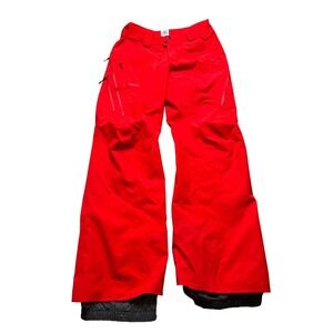 Patagonia Ski Snowboard Pants Red GORE-TEX RECCO Men's Small
